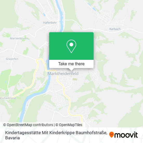Kindertagesstätte Mit Kinderkrippe Baumhofstraße map