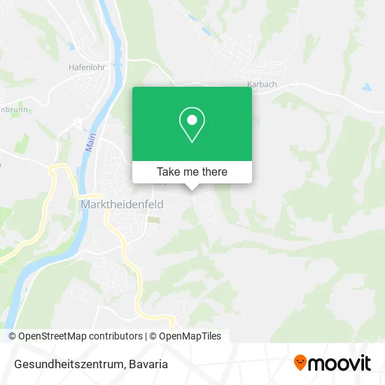 Карта Gesundheitszentrum