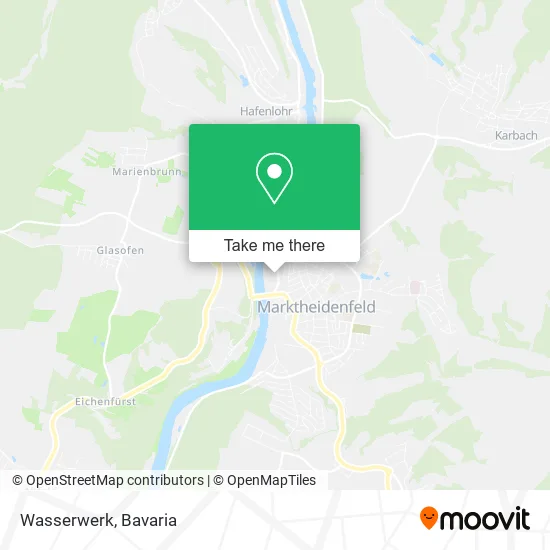 Карта Wasserwerk