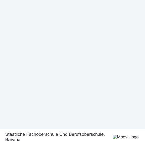 Staatliche Fachoberschule Und Berufsoberschule map