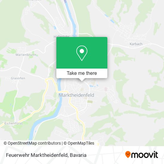Feuerwehr Marktheidenfeld map