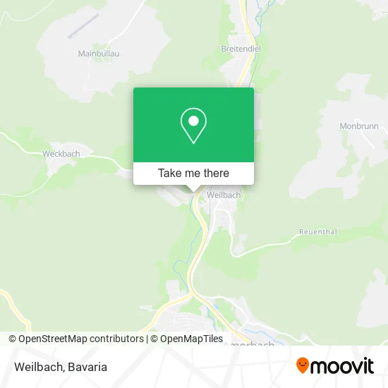 Карта Weilbach