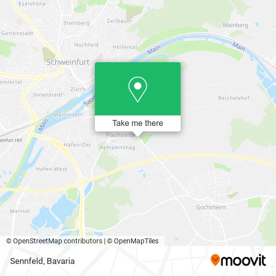 Карта Sennfeld