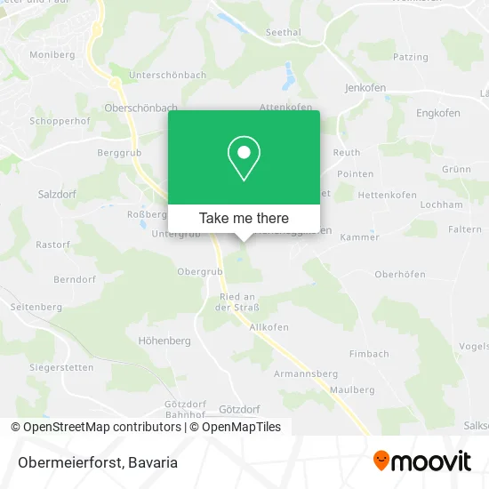 Карта Obermeierforst