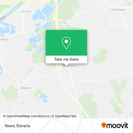 Карта Rewe