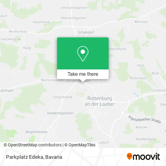 Карта Parkplatz Edeka