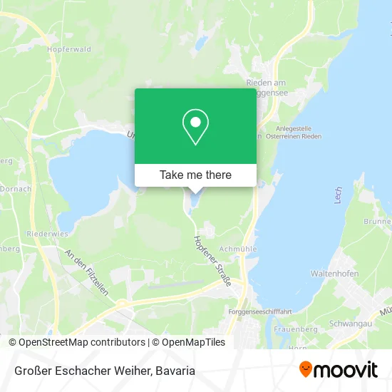 Карта Großer Eschacher Weiher