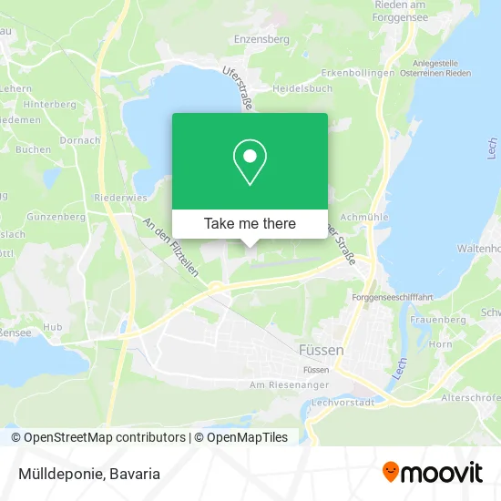 Карта Mülldeponie