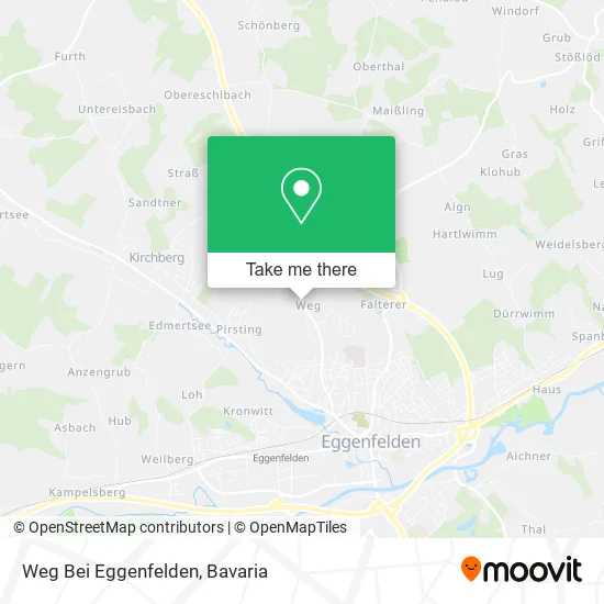 Карта Weg Bei Eggenfelden