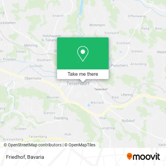 Карта Friedhof