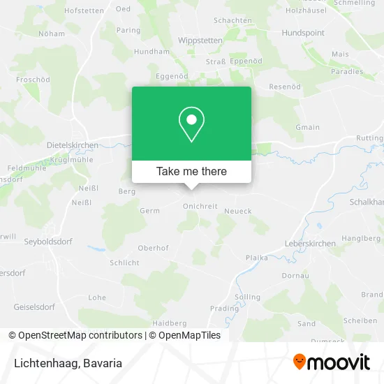 Карта Lichtenhaag