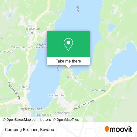 Карта Camping Brunnen