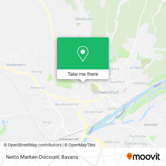 Netto Marken-Discount map