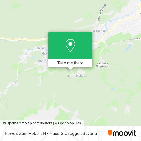 Карта Fewos Zum Robert´N - Haus Grasegger