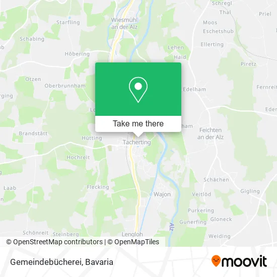 Карта Gemeindebücherei