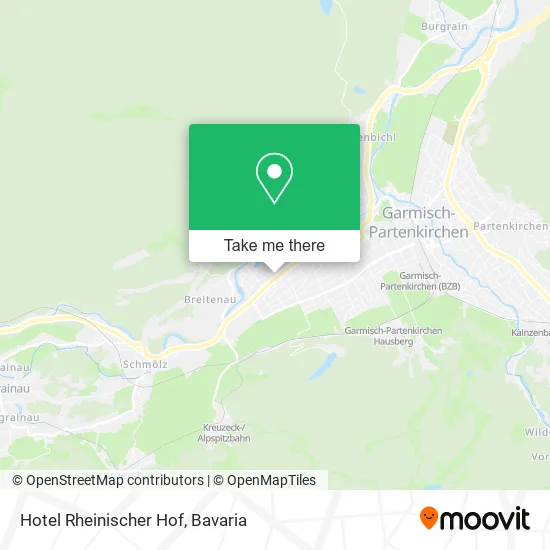 Карта Hotel Rheinischer Hof