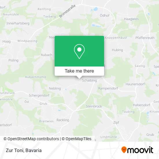 Карта Zur Toni