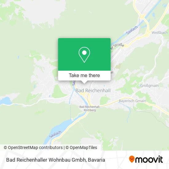 Карта Bad Reichenhaller Wohnbau Gmbh