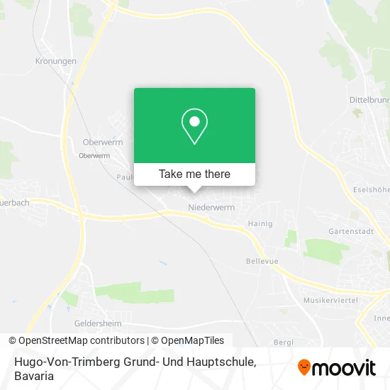 Карта Hugo-Von-Trimberg Grund- Und Hauptschule