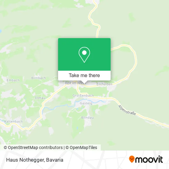 Карта Haus Nothegger