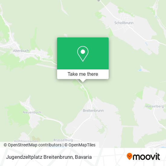 Jugendzeltplatz Breitenbrunn map