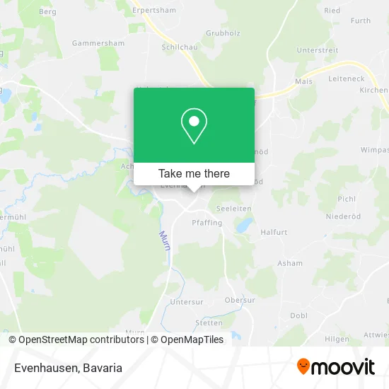 Карта Evenhausen