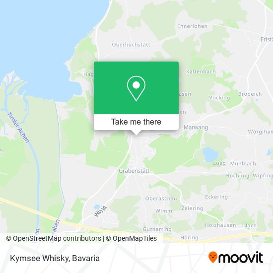 Kymsee Whisky map