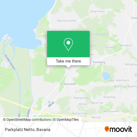 Карта Parkplatz Netto