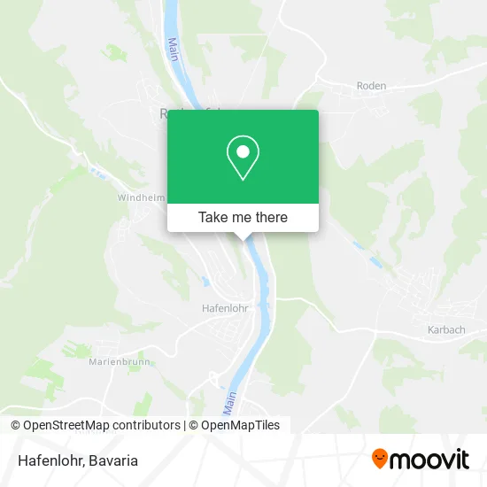 Карта Hafenlohr