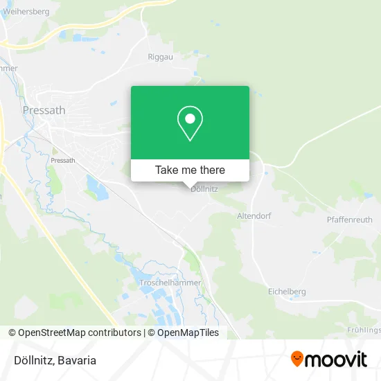 Карта Döllnitz