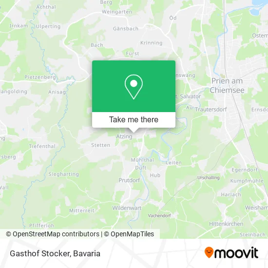 Карта Gasthof Stocker