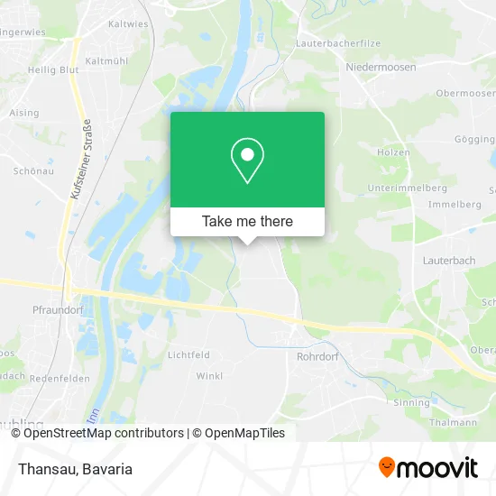Карта Thansau