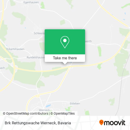 Brk Rettungswache Werneck map