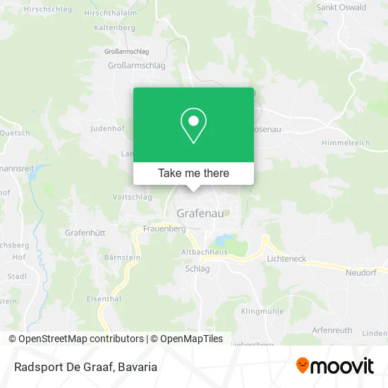 Карта Radsport De Graaf