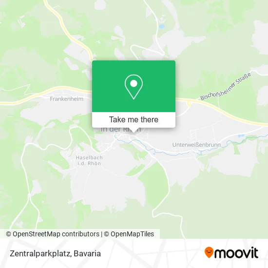 Карта Zentralparkplatz