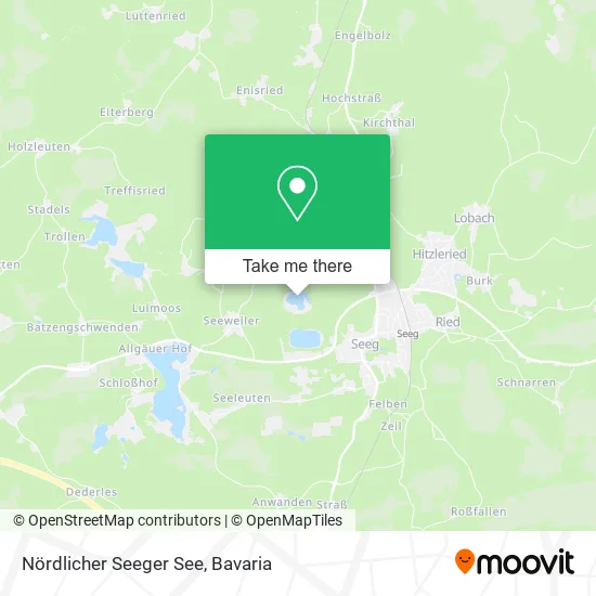 Карта Nördlicher Seeger See
