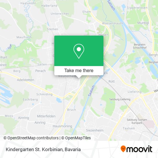 Kindergarten St. Korbinian map