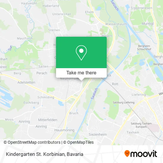 Карта Kindergarten St. Korbinian