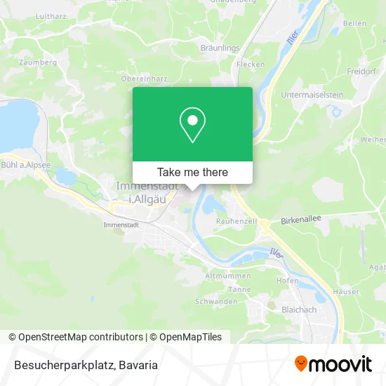Карта Besucherparkplatz