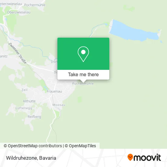 Карта Wildruhezone