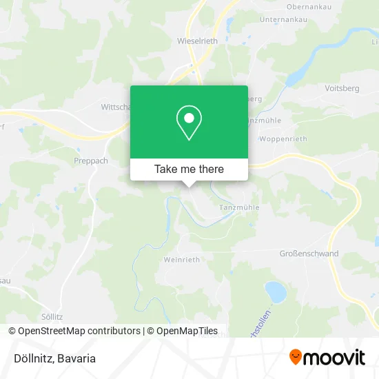 Карта Döllnitz