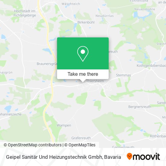 Geipel Sanitär Und Heizungstechnik Gmbh map