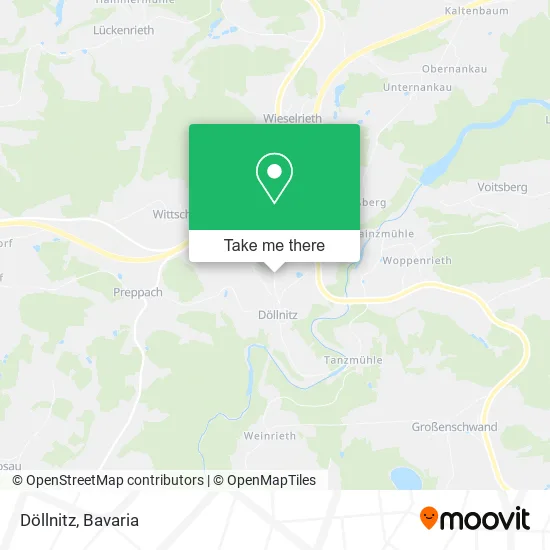 Карта Döllnitz