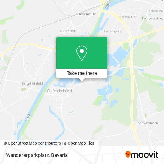 Карта Wandererparkplatz