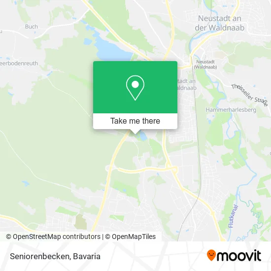 Карта Seniorenbecken