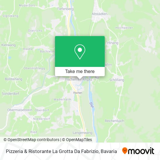 Pizzeria & Ristorante La Grotta Da Fabrizio map
