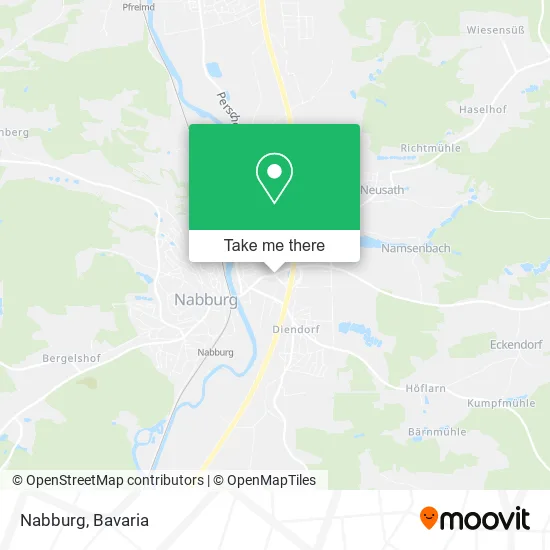Карта Nabburg