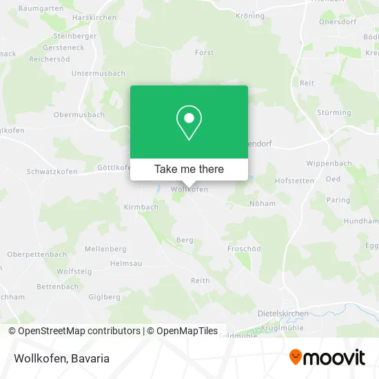 Wollkofen map
