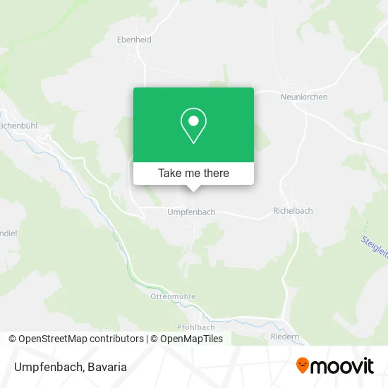 Карта Umpfenbach