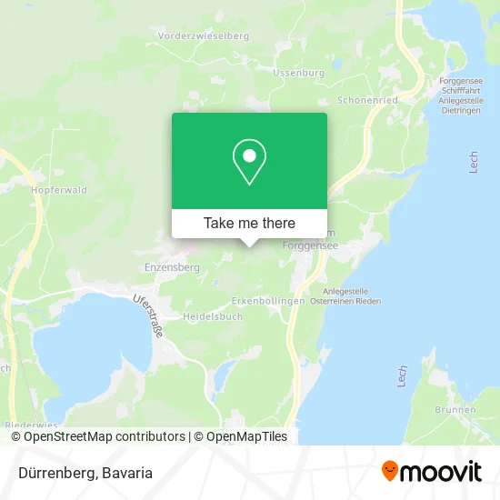 Карта Dürrenberg